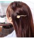 HA097 - Simple lady metal flower Hairpin